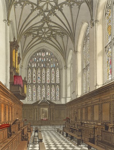 Winchester College Chapel, from 